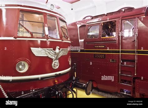 Eisenbahn Verkehrsmuseum Nürnberg Lokomotive Aus Der Nazizeit