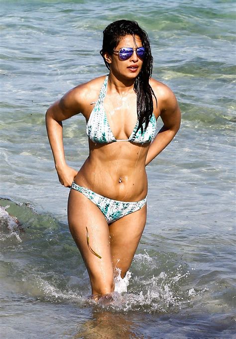 Priyanka Chopra Shows Off Her Bikini Bod In Miami