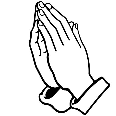 printable praying hands template printable templates free