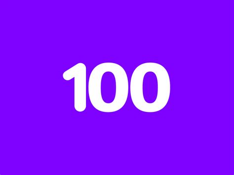 100 By Flowtuts On Dribbble