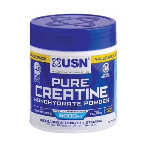 Usn Pure Creatine Monohydrate Powder 200g Med365