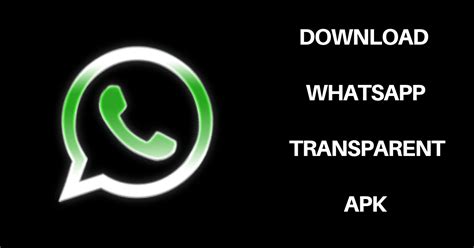 2.1 how to install fmwhatsapp apk on android? WhatsApp Transparent Prime 9.70 APK Download (Official ...