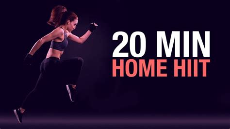 20 Minute Home Hiit Workout Simple But Hard Youtube