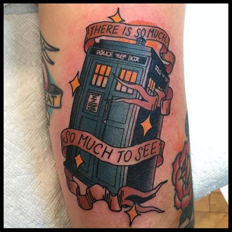 Collinxvx ⒶⒺ On Twitter Tardis Tattoo Doctor Who Tattoos Fandom