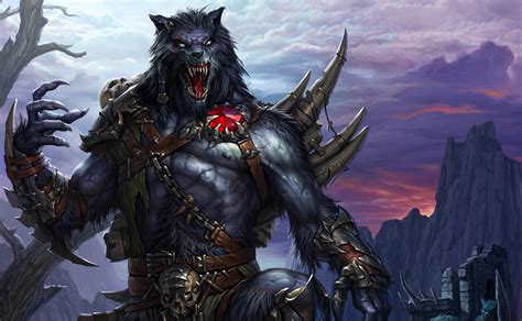 Fantasy Werewolf Art