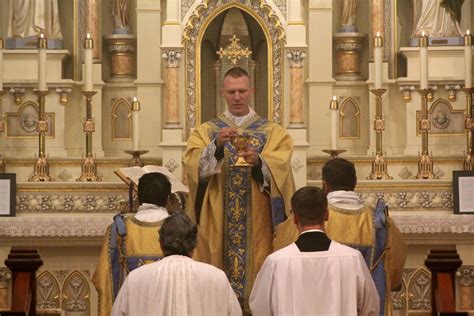 New Liturgical Movement Photos Of A New Priests First Mass