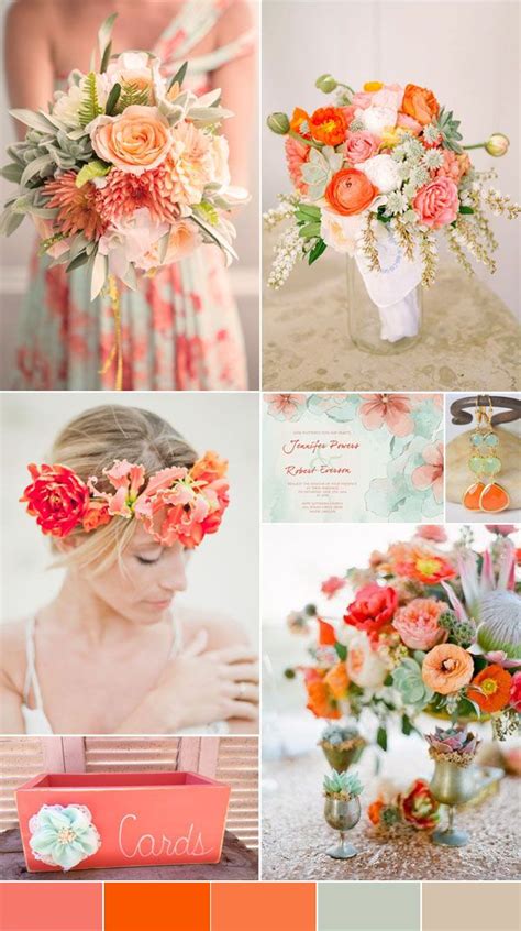 Find a great color palette from color hunt's curated collections. 2016 Spring Wedding Color Trends Chapter Two:Stunning ...