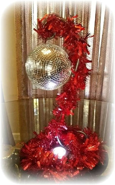 i made the disco ball for a 70 s theme christmas party christmas party 70s party theme