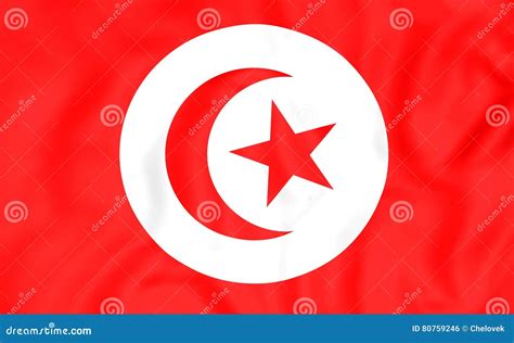 Bandeira Da Tunísia E Turquia