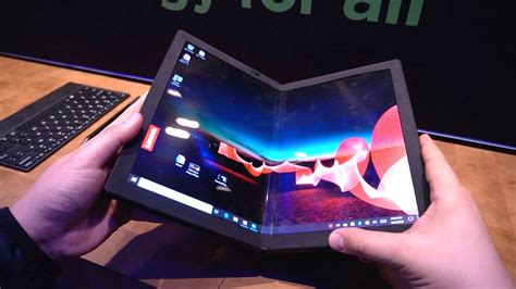 Lenovo Thinkpad X1 Fold Tablet Mit Faltbarem Display Wird Zum