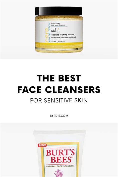 The Best Cleansers For Sensitive Skin Cleanser For Sensitive Skin
