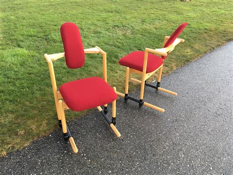 Stühle oder stuhl einfach neu beziehen lassen! Stokke Flysit Stuhl neu beziehen