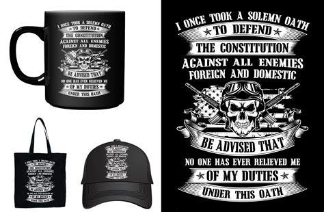 I Once Took A Solemn Oath To Defend The Constitution Graphic By Style Echo · Creative Fabrica