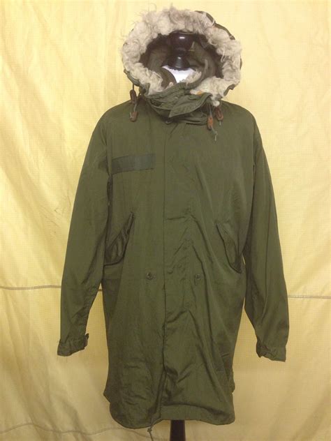 1977 Us M65 Fishtail Parka Extreme Cold Weather System £120 Military