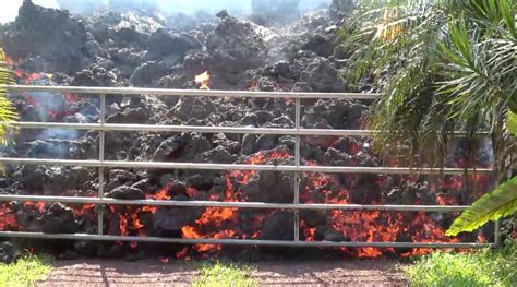 Hawái Lava Del Volcán Kilauea Destruye Decenas De Casas Y Obliga A