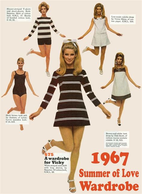 1967 Summer Of Love Wardrobe Inspiration 60s Fashion Trends 1960s Fashion Retro Fashion