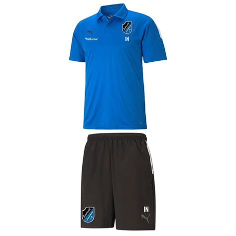 PUMA TeamLIGA 2er Set Kurz Kinder Inkl Eintracht Lambsheim Wappen