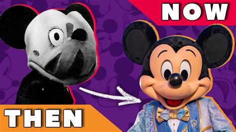 New Mickey Mouse Costume Evolution In Disney Parks Distory Ep 50