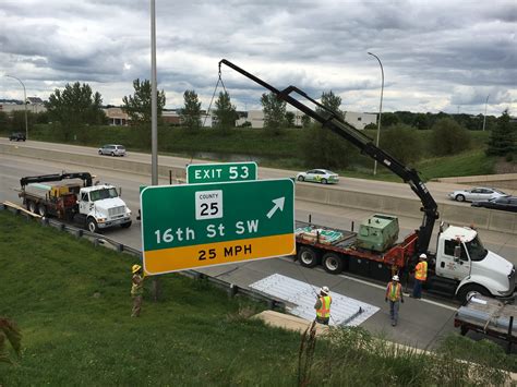 Interstate Exit Sign Courtesy Of Minnesota Department Of