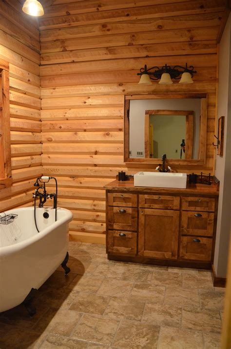 Our New Rustic Bathroom