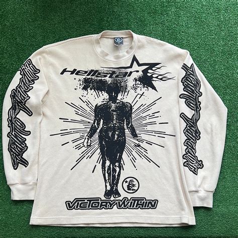 Hellstar Long Sleeve Thermal Size M My Cuzin Vintage