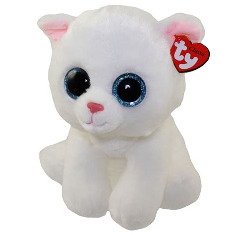 Industry leading retail website selling all ty beanies. TY Classic Plush - PEARL the White Cat (9.5 inch ...