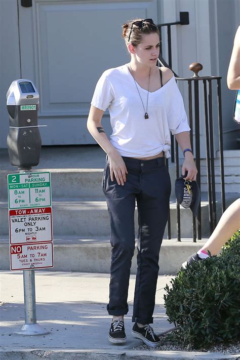 Kristen Stewart Casual Style Out In Los Angeles July 2015