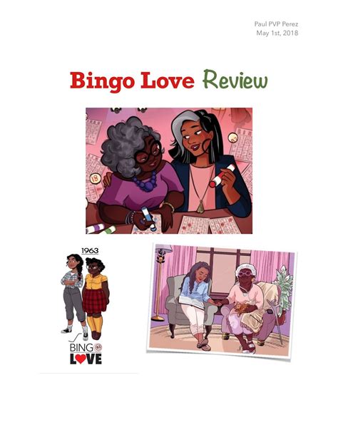Bingo Love Graphic Novel Review