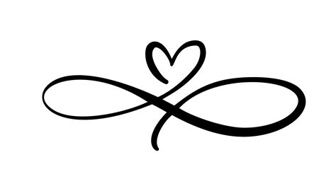Infinity Symbol Heart Tattoo Clip Art Png 600x425px Infinity Symbol