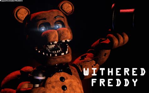 Withered Freddy Render Fivenightsatfreddys