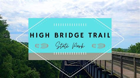 High Bridge Trail State Park Youtube