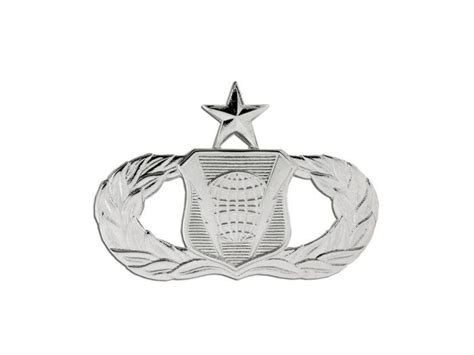 Command And Control Senior Brite Regular Size Air Force Badge Ira Green