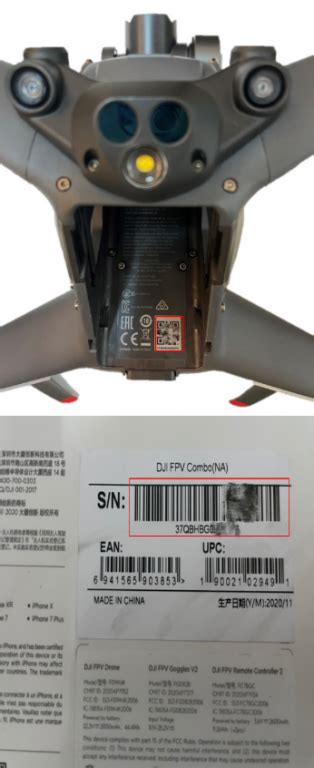 Where Is The Serial Number On My Dji Drone Skydance Imaging