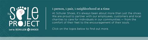 Sole Project Schuler Shoes Charitable Giving Schuler Shoes