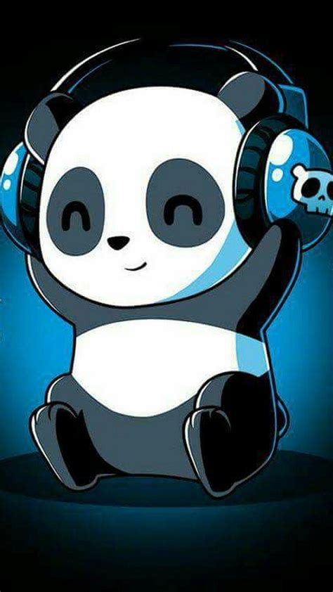 Cute Anime Panda Dj Bamboo Panda Wallpaper Falljobros