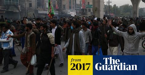 Pakistan Calls On Army To Restore Order As Blasphemy Protests Spread Pakistan The Guardian