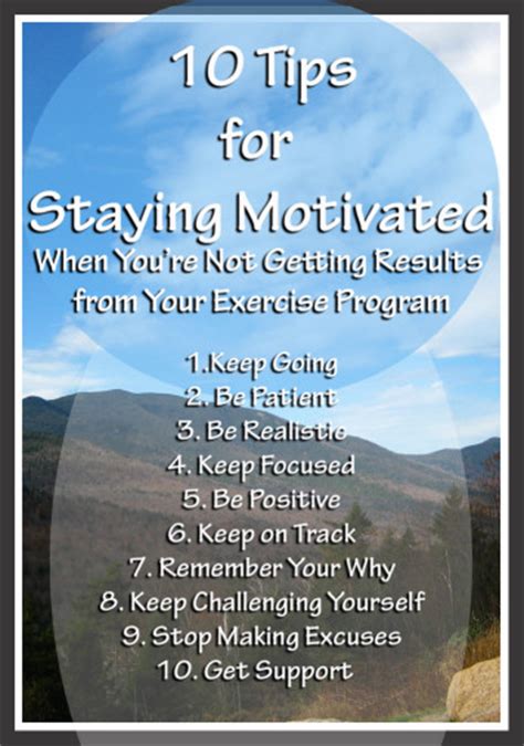 No Fitness Progress 10 Tips To Stay Motivated