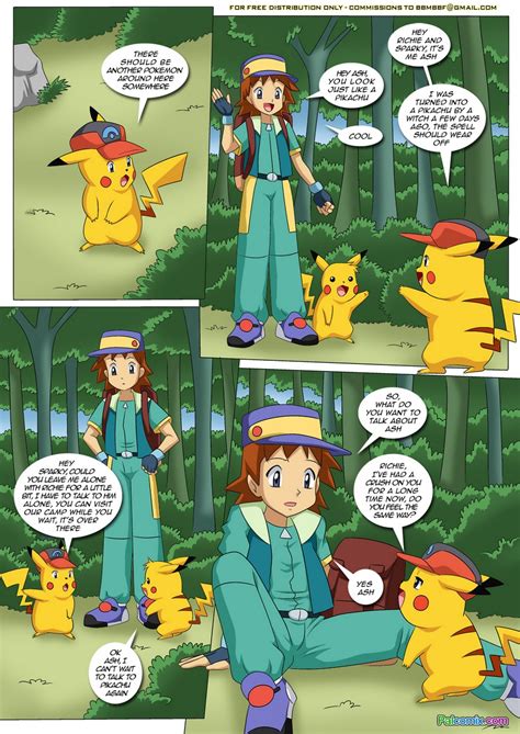 Pokemon ☻ 40 The New Adventures Of Ashchu 2 Pokemon Comic Porn