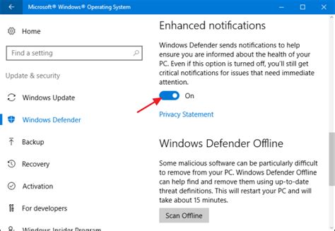 How To Turn Off Enhanced Notifications For Windows Defender