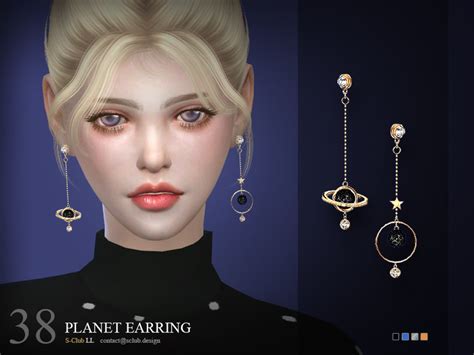 S Club Ts4 Ll Earrings 201923 The Sims 4 Catalog