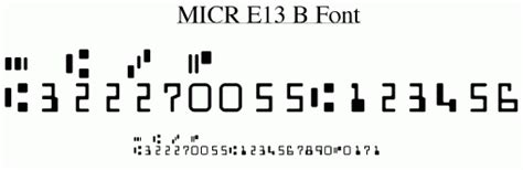 Micr E13b Match Font Windows 10 Download