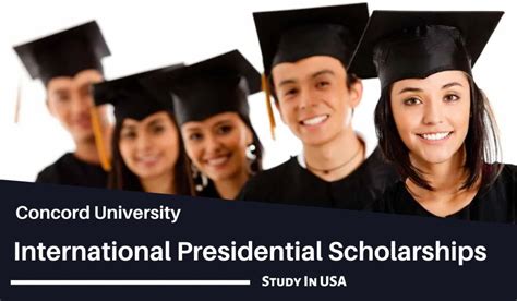 Concord University International Presidential Scholarships In Usa