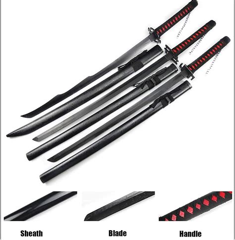 Buy Kaxo Kurosaki Ichigo Blade Cos Wooden Sword Bleach Prop Model For Anime Lovers Cosplay