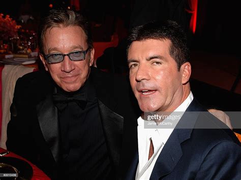 Actor Tim Allen And Simon Cowell Attend The 16th Annual Elton John News Photo Getty Images