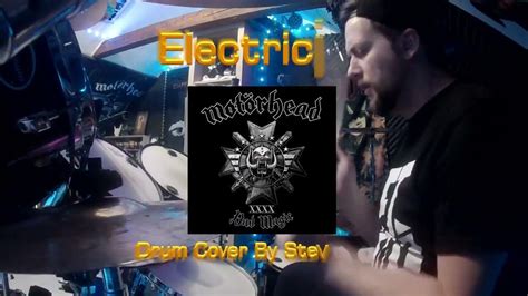 electricity motörhead drum cover youtube