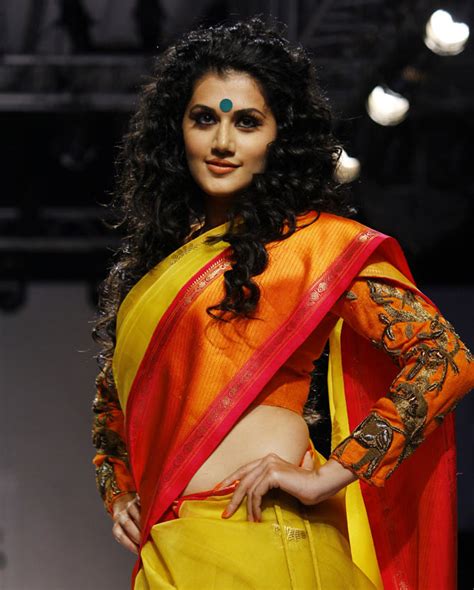 South Star Taapsee Pannu In A Sari Is A Vision To Behold Rediff Getahead