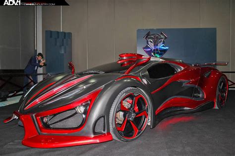 Supercar Made From Metal Foam Inferno Exotic Car Adv1 Wheels