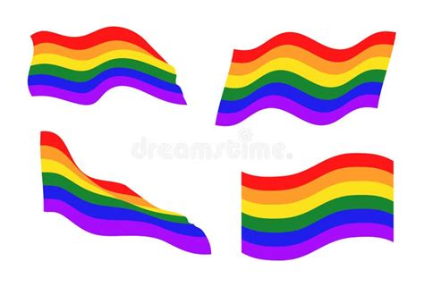 Lgbt Community Flags Stock Vector Illustration Of Lesbian 104828493