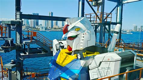 Moving Gundam Statue Ready To Sortie Gundam Factory Yokohama Opens