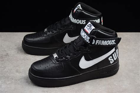 Buy nike air force 1 and get the best deals at the lowest prices on ebay! Supreme x Nike Air Force 1 High Black Men's and Women's ...